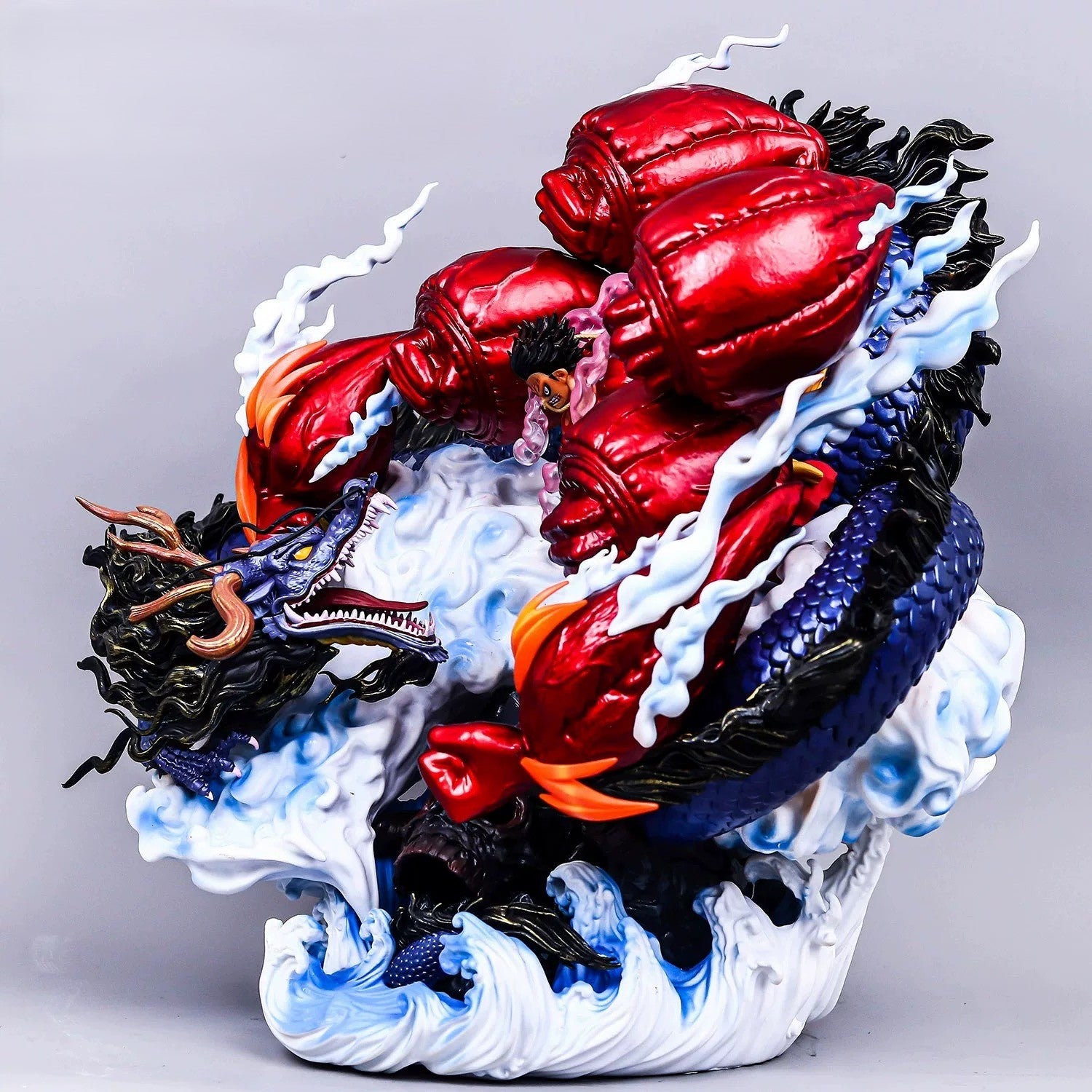 One Piece GK Statue – Monkey D. Luffy Gear Fourth Battle Scene