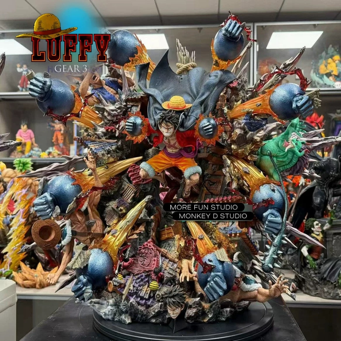 Gear Third Luffy GK Statue – More Fun Studio Large-Scale Resin Collector Statue (Pre-Order)