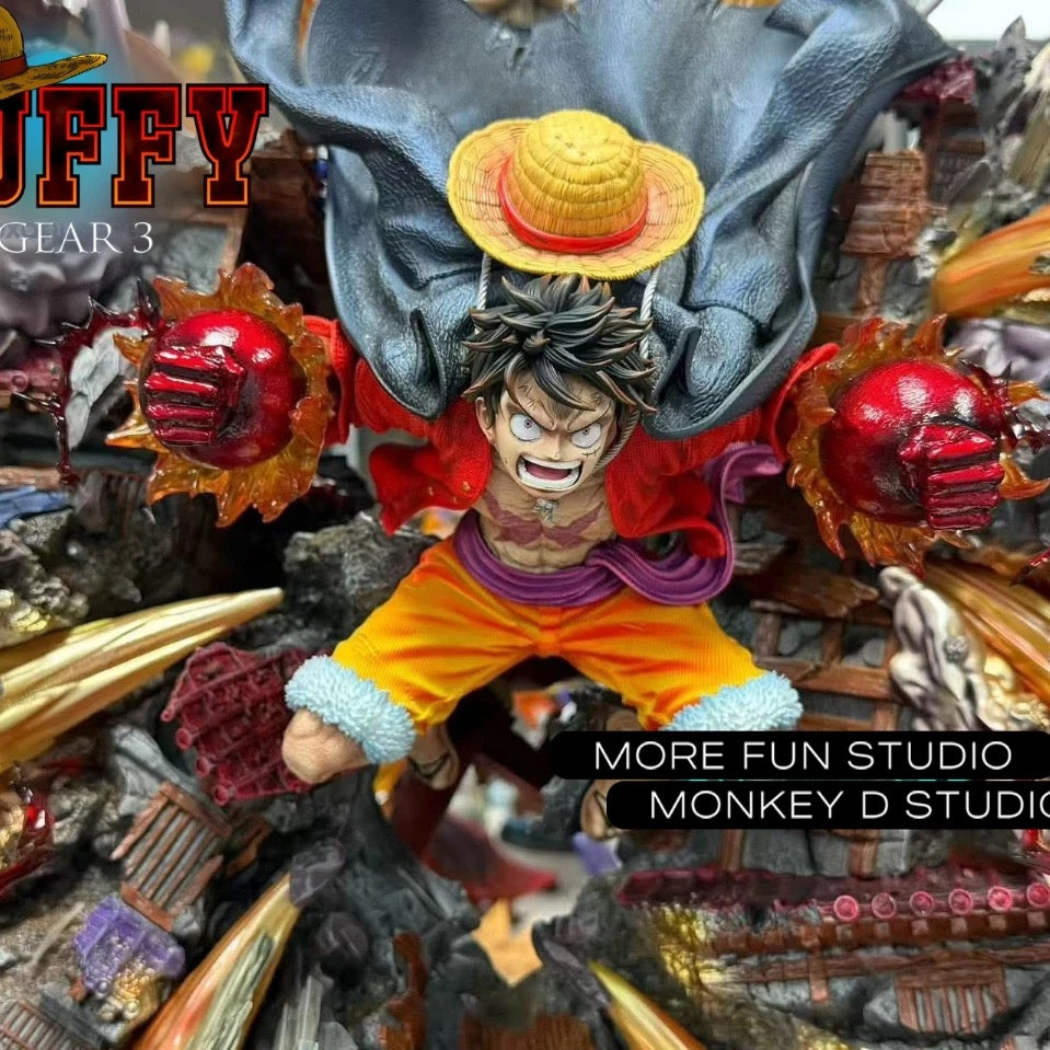 Gear Third Luffy GK Statue – More Fun Studio Large-Scale Resin Collector Statue (Pre-Order)