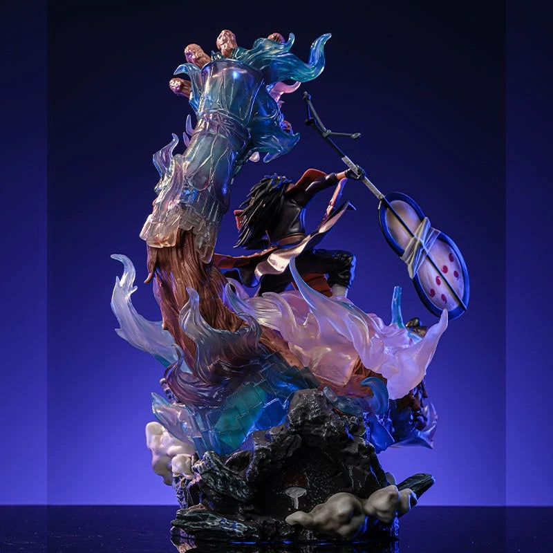 Naruto GK Statue – Uchiha Madara Battle Scene PU & Resin Collector Figure