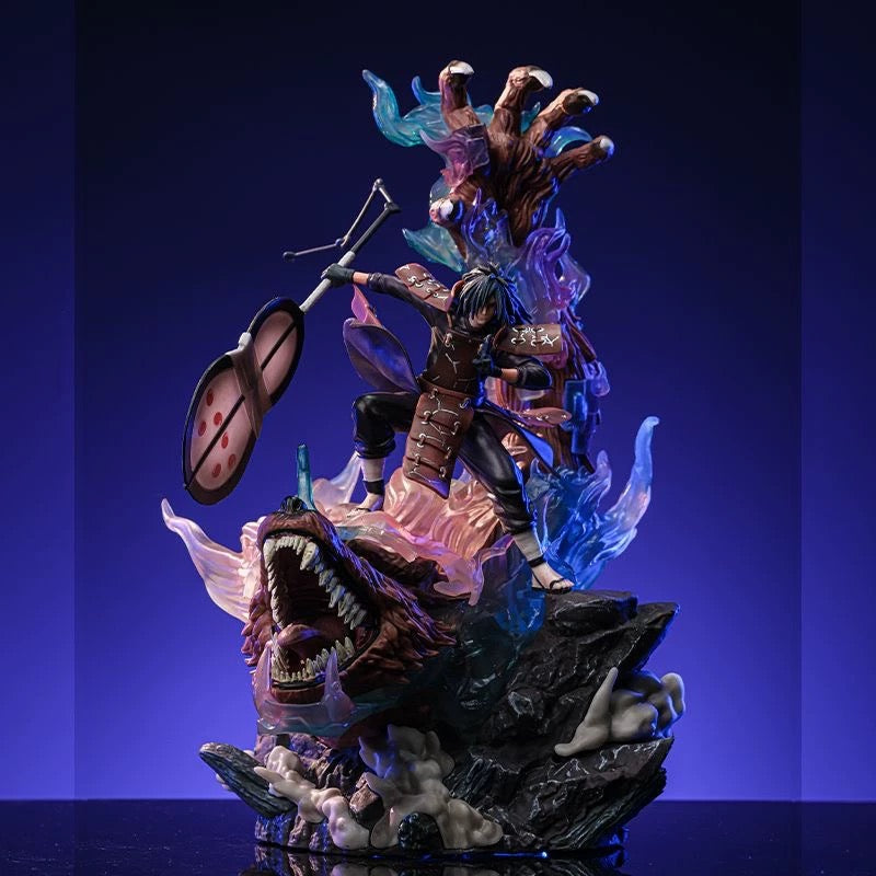 Naruto GK Statue – Uchiha Madara Battle Scene PU & Resin Collector Figure